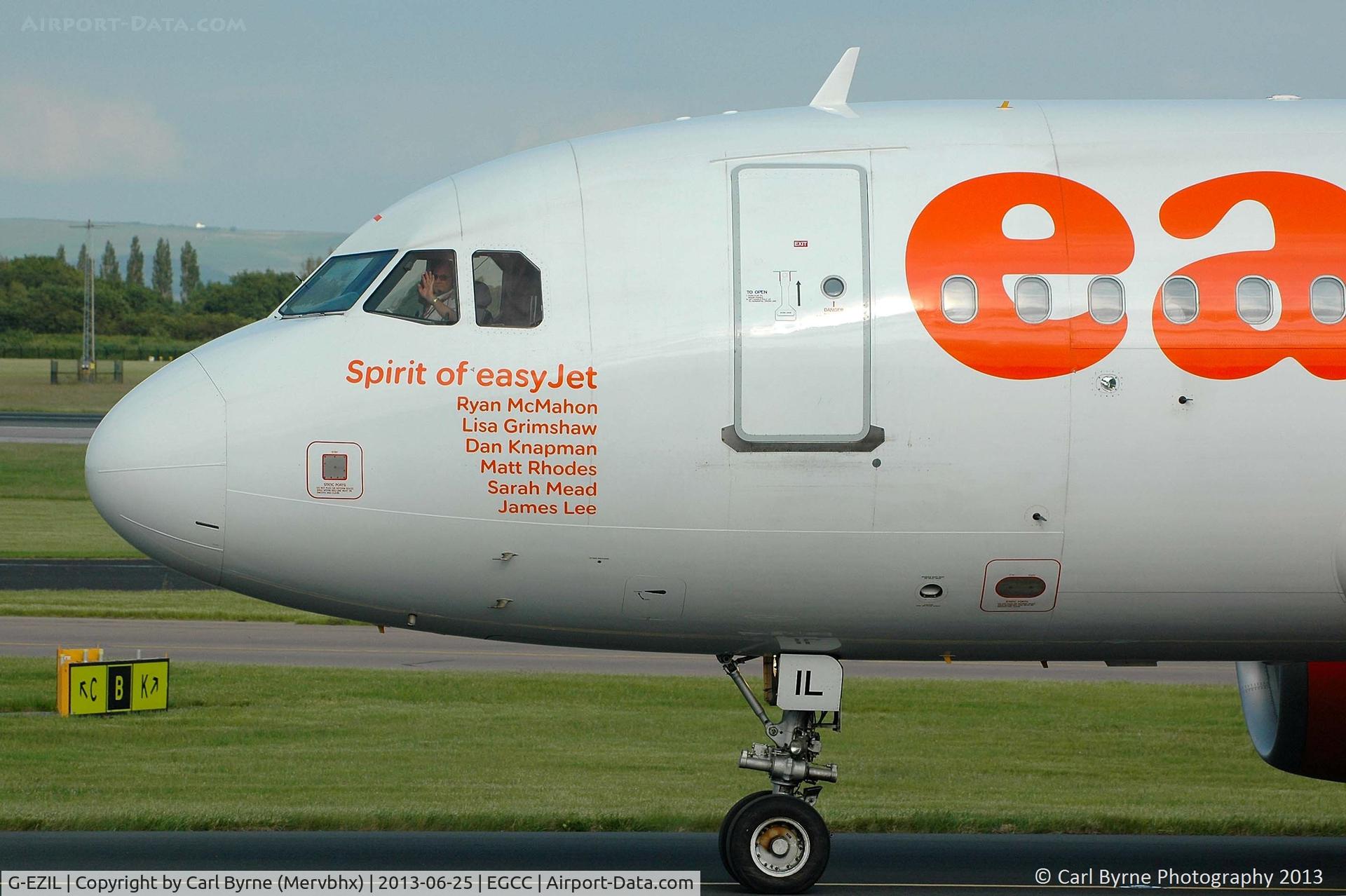 G-EZIL, 2005 Airbus A319-111 C/N 2492, Taken from the Aviation Viewing Park.