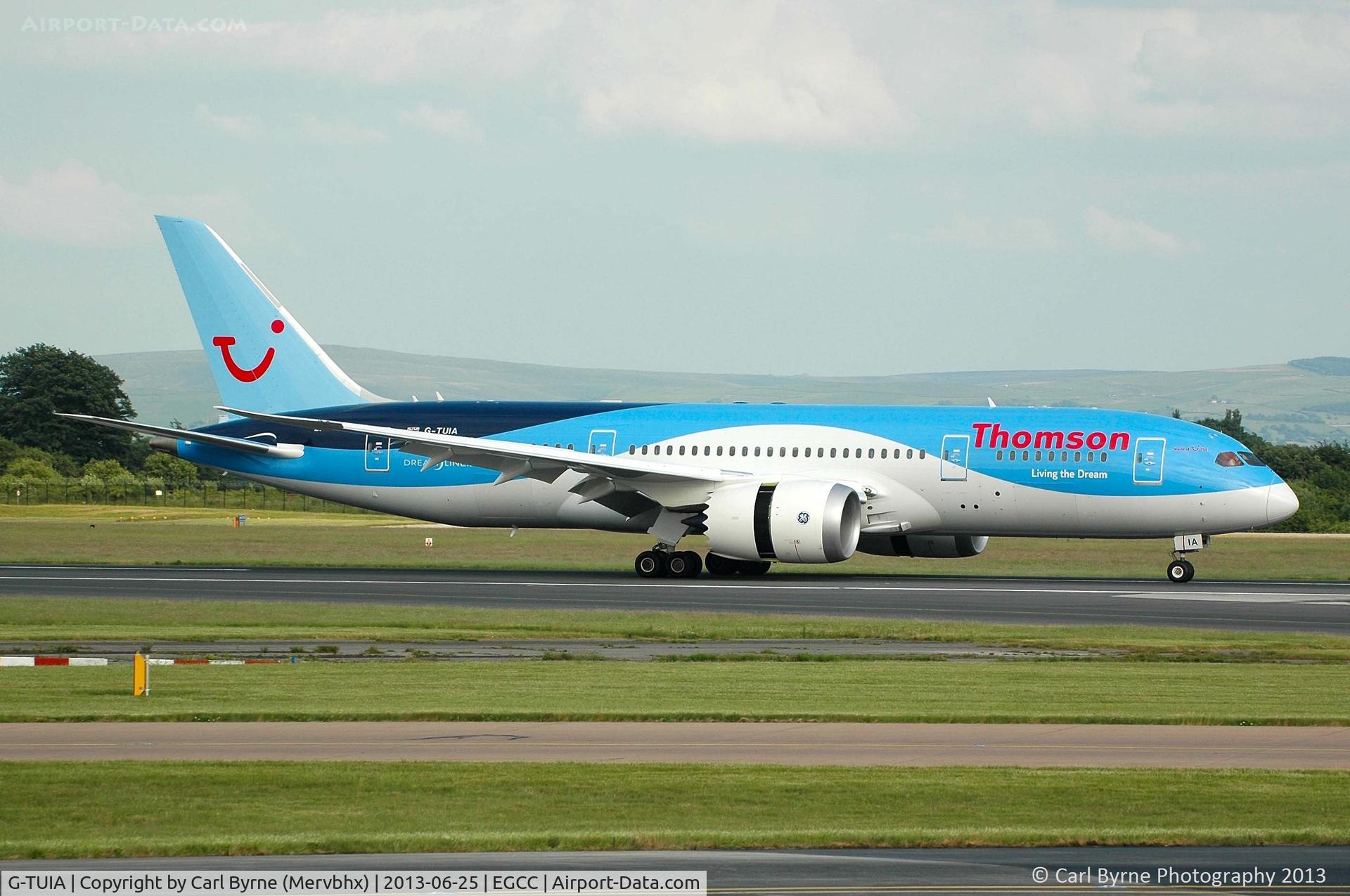 G-TUIA, 2013 Boeing 787-8 Dreamliner C/N 34422, Taken from the Aviation Viewing Park.