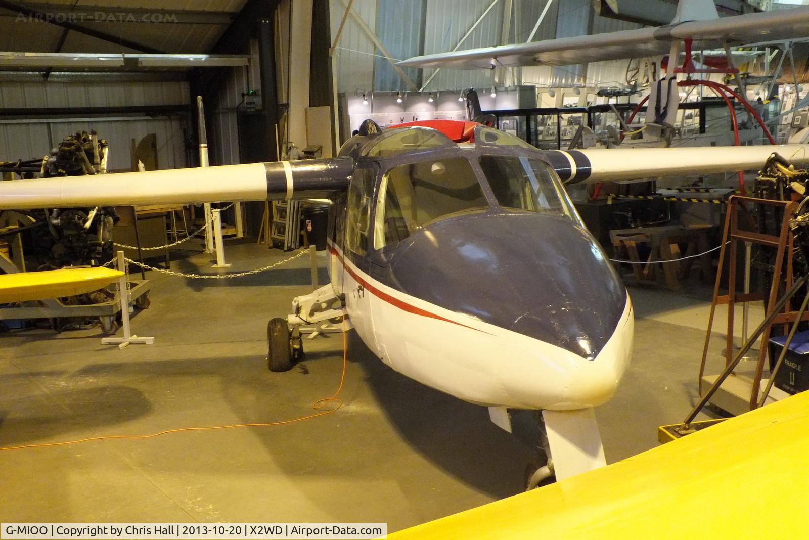 G-MIOO, 1957 Miles M.100 Student C/N 100/1008, The Miles M.100 Student prototype was designed as a jet trainer. Miles had hoped to secure an RAF order, but the contract went to the Jet Provost.