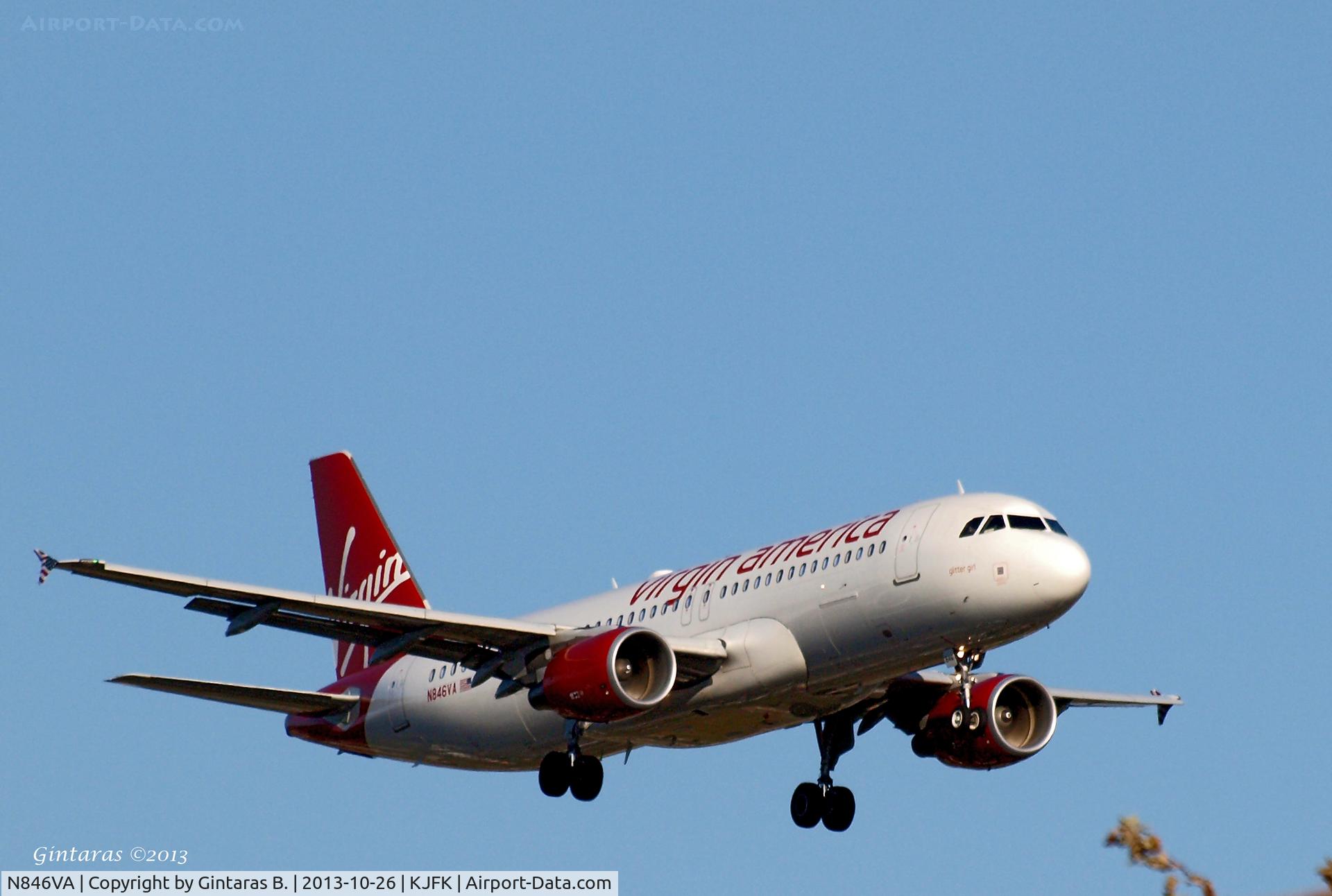 N846VA, 2011 Airbus A320-214 C/N 4894, 