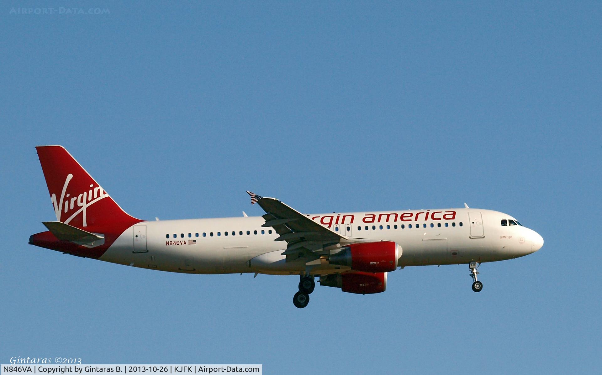 N846VA, 2011 Airbus A320-214 C/N 4894, 