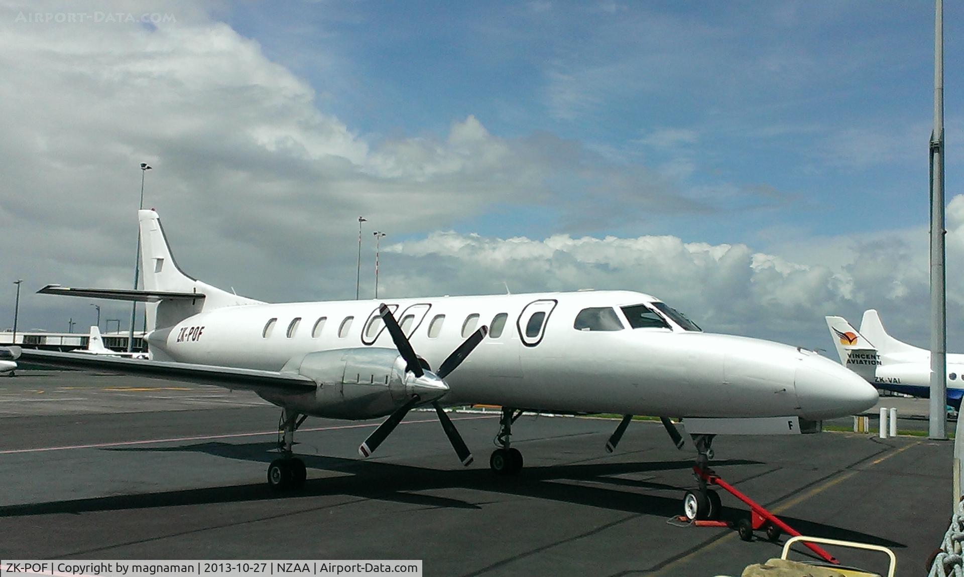 ZK-POF, 1993 Fairchild SA-227DC Metro 23 C/N CC-844B, Outside cargo hanger