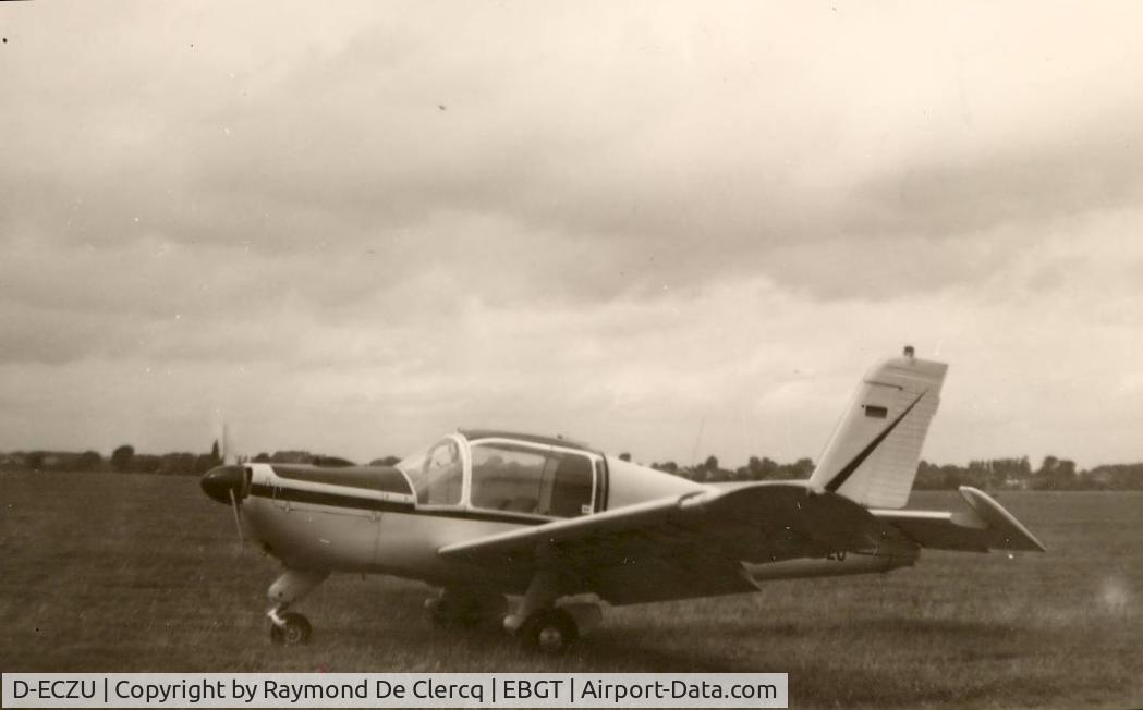 D-ECZU, Morane-Saulnier MS-892A Rallye Commodore 150 C/N 10504, Gent  10-8-66