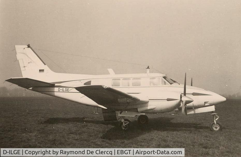 D-ILGE, Beechcraft Queen Air 80 C/N NOT FOUND, Gent 24-8-66