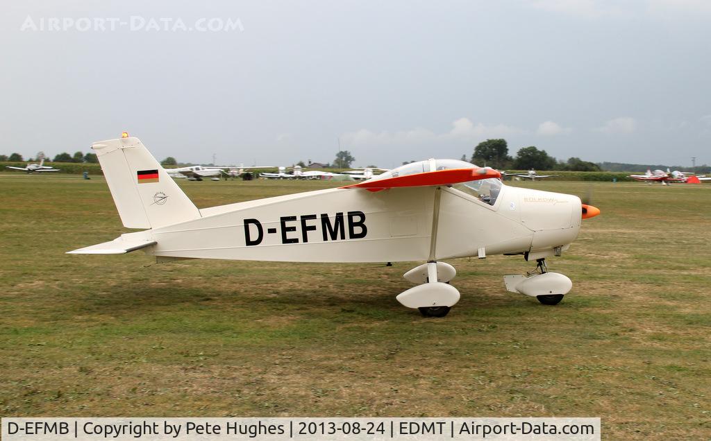 D-EFMB, 1966 Bolkow Bo-208C Junior C/N 632, D-EFMB Bo Junior at Tankosh 2013