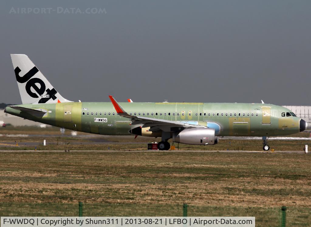 F-WWDQ, 2013 Airbus A320-232 C/N 5738, C/n 5738 - For Jetstar Hong Kong