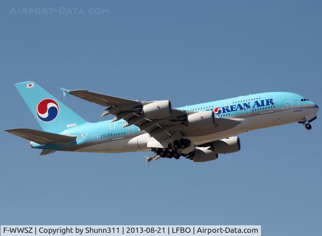 F-WWSZ, 2012 Airbus A380-861 C/N 0126, C/n 0126 - To be HL7621