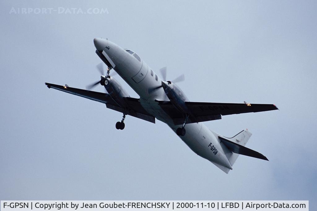 F-GPSN, 1990 Fairchild SA-227AC Metro III C/N AC-758B, Compagnie Aeronautique Europeenne landing 23