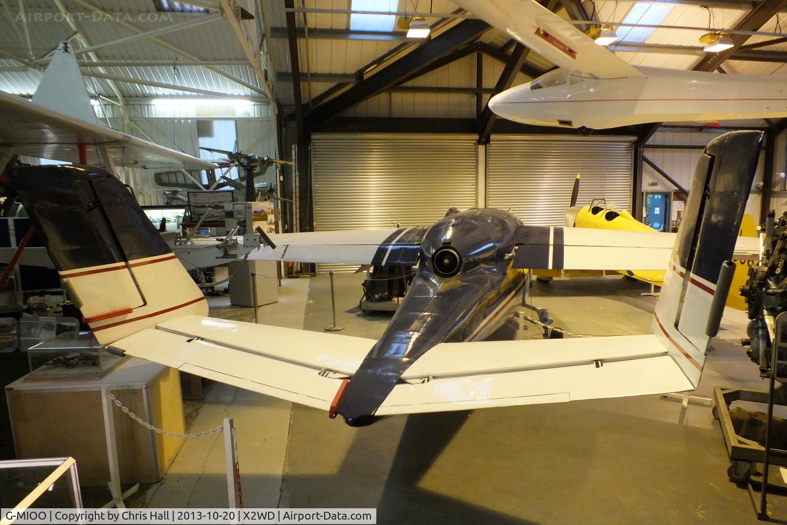 G-MIOO, 1957 Miles M.100 Student C/N 100/1008, The only example of its kind, it crashed at Duxford on 24th August 1989. Restored to static display by a team of volunteers, many of whom were involved in the restoration of the Herald.