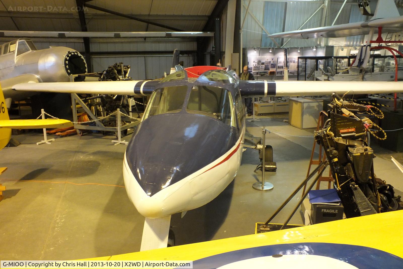 G-MIOO, 1957 Miles M.100 Student C/N 100/1008, The Miles M.100 Student prototype was designed as a jet trainer. Miles had hoped to secure an RAF order, but the contract went to the Jet Provost.