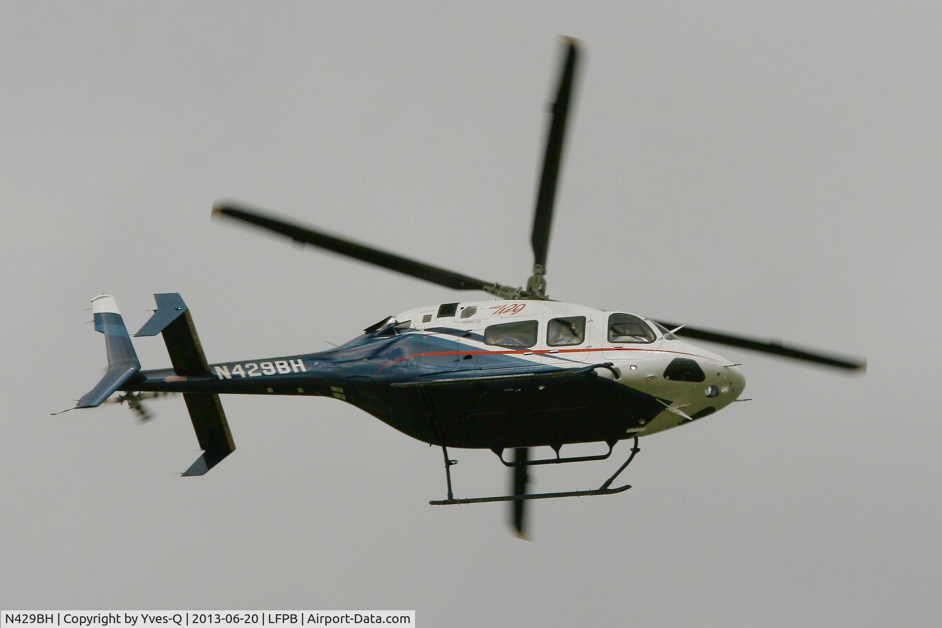 N429BH, 2010 Bell 429 GlobalRanger C/N 57005, Bell 429, Paris-Le Bourget Airport (LFPB-LBG)