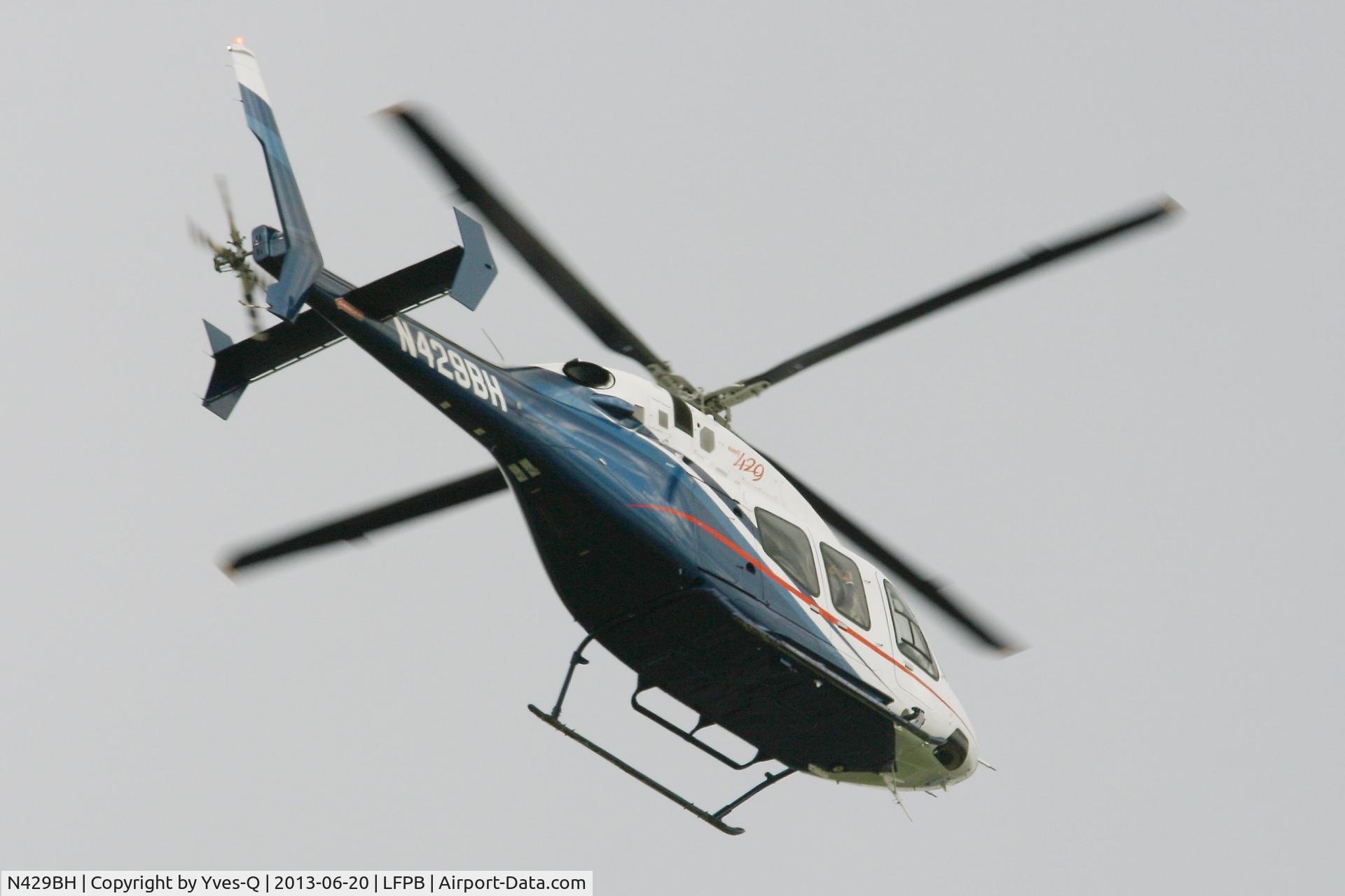 N429BH, 2010 Bell 429 GlobalRanger C/N 57005, Bell 429, Paris-Le Bourget Airport (LFPB-LBG)