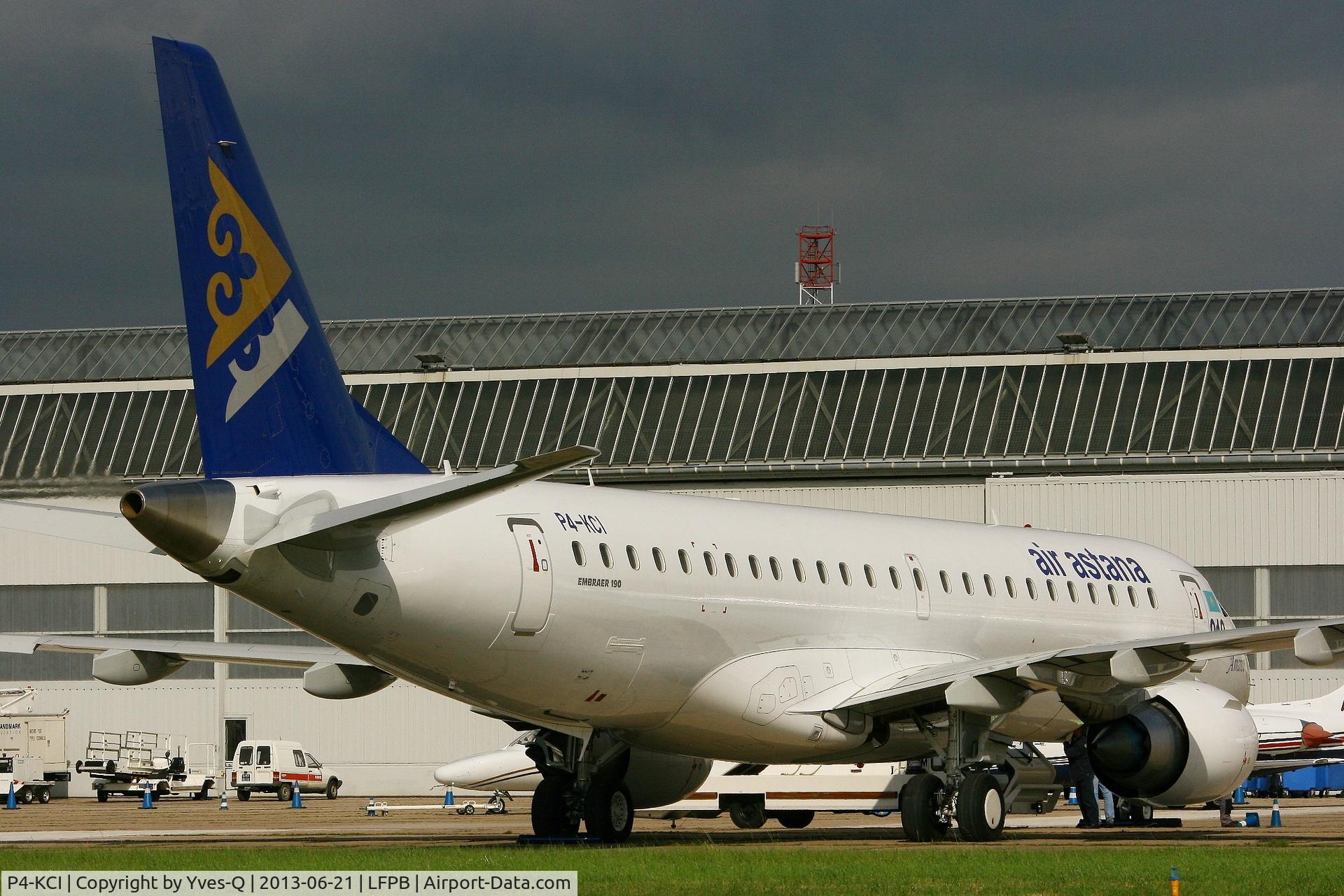 P4-KCI, 2013 Embraer 190LR (ERJ-190-100LR) C/N 19000604, Embraer ERJ-190-100LR, Paris-Le Bourget Airport (LFPB-LBG)