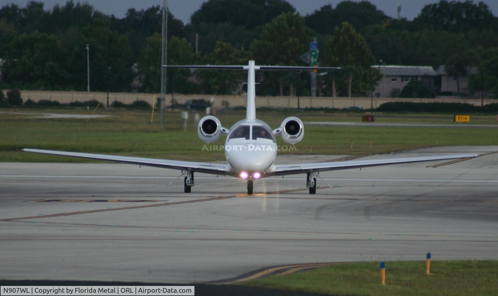 N907WL, 2007 Cessna 525 CitationJet CJ1+ C/N 525-0658, Citation CJ1