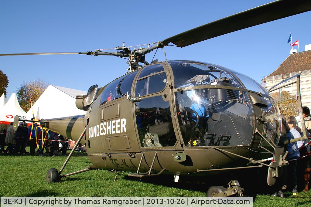 3E-KJ, Aérospatiale SA-316B Alouette III C/N 1546, Austria - Air Force Alouette III