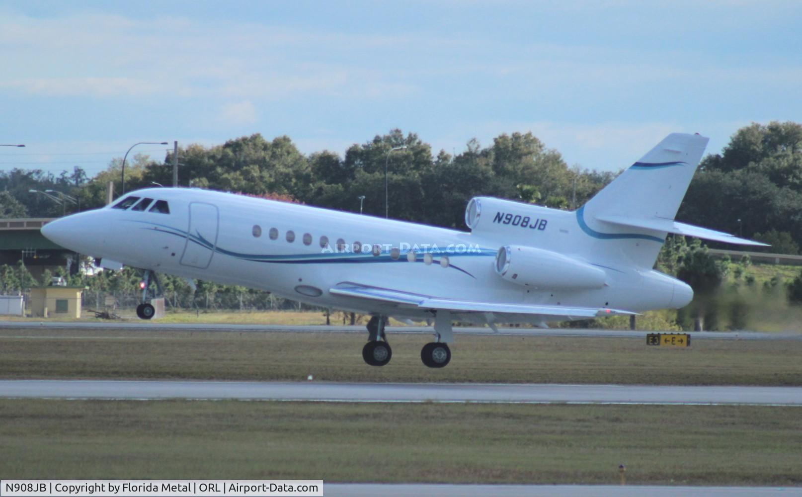 N908JB, 1992 Dassault Falcon 900 C/N 112, Falcon 900
