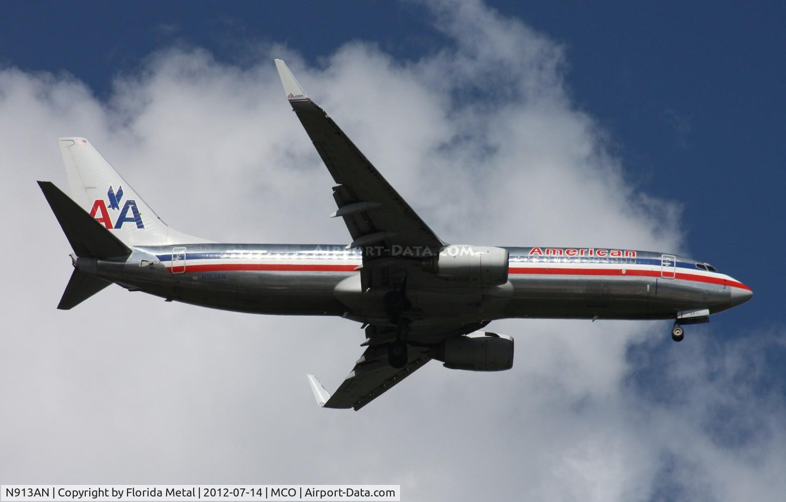 N913AN, 1999 Boeing 737-823 C/N 29514, American 737-800