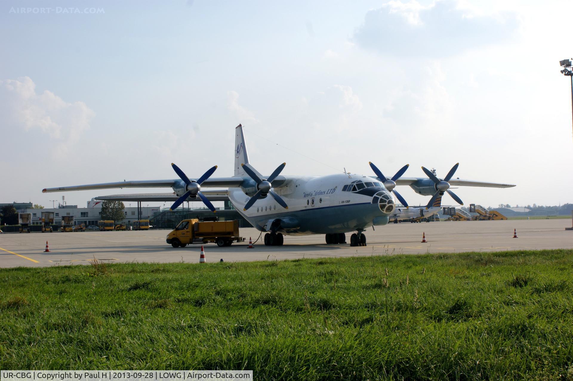 UR-CBG, 1966 Antonov An-12BK C/N 6343705, An-12BP, AeroVis
