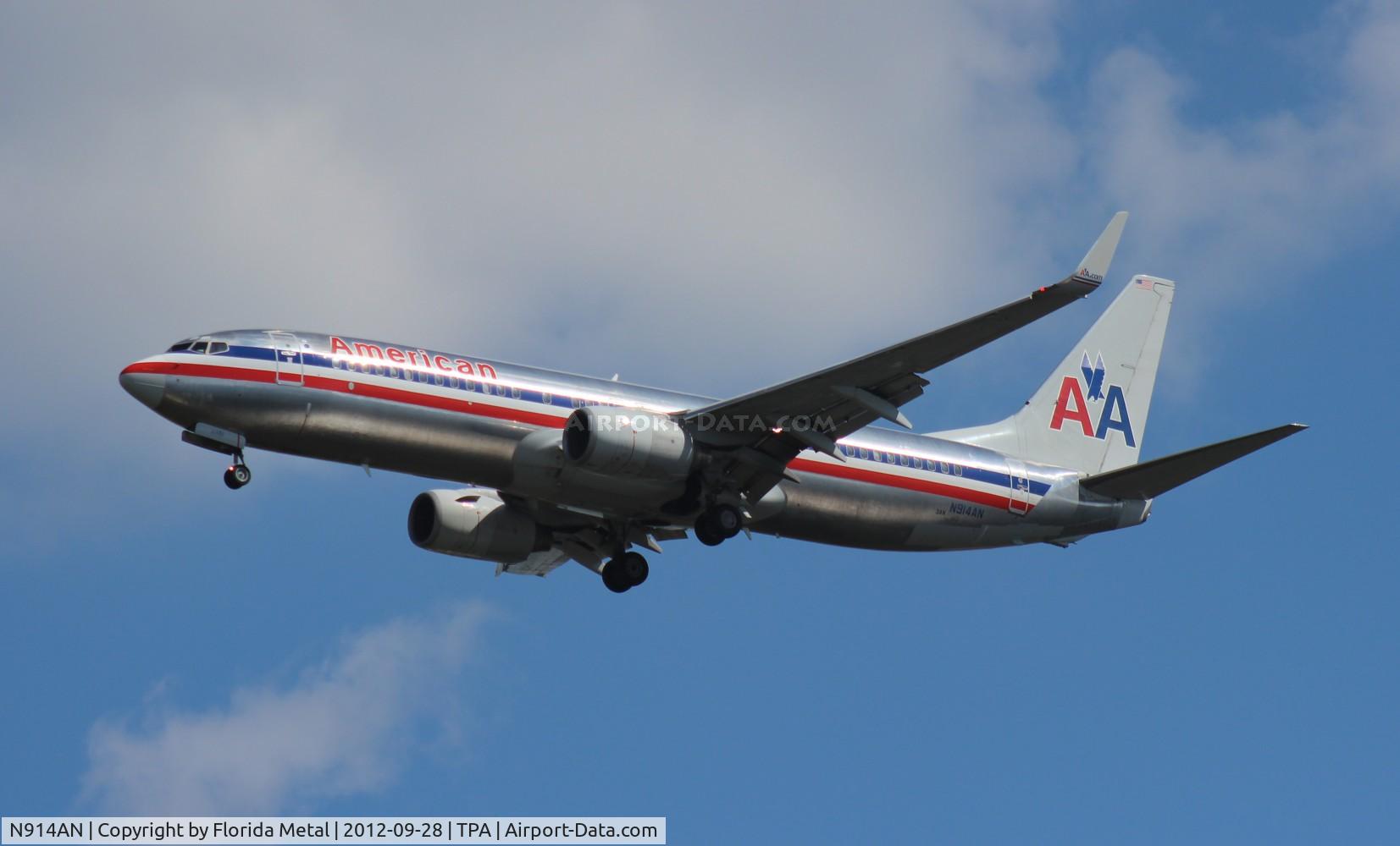 N914AN, 1999 Boeing 737-823 C/N 29515, American 737-800