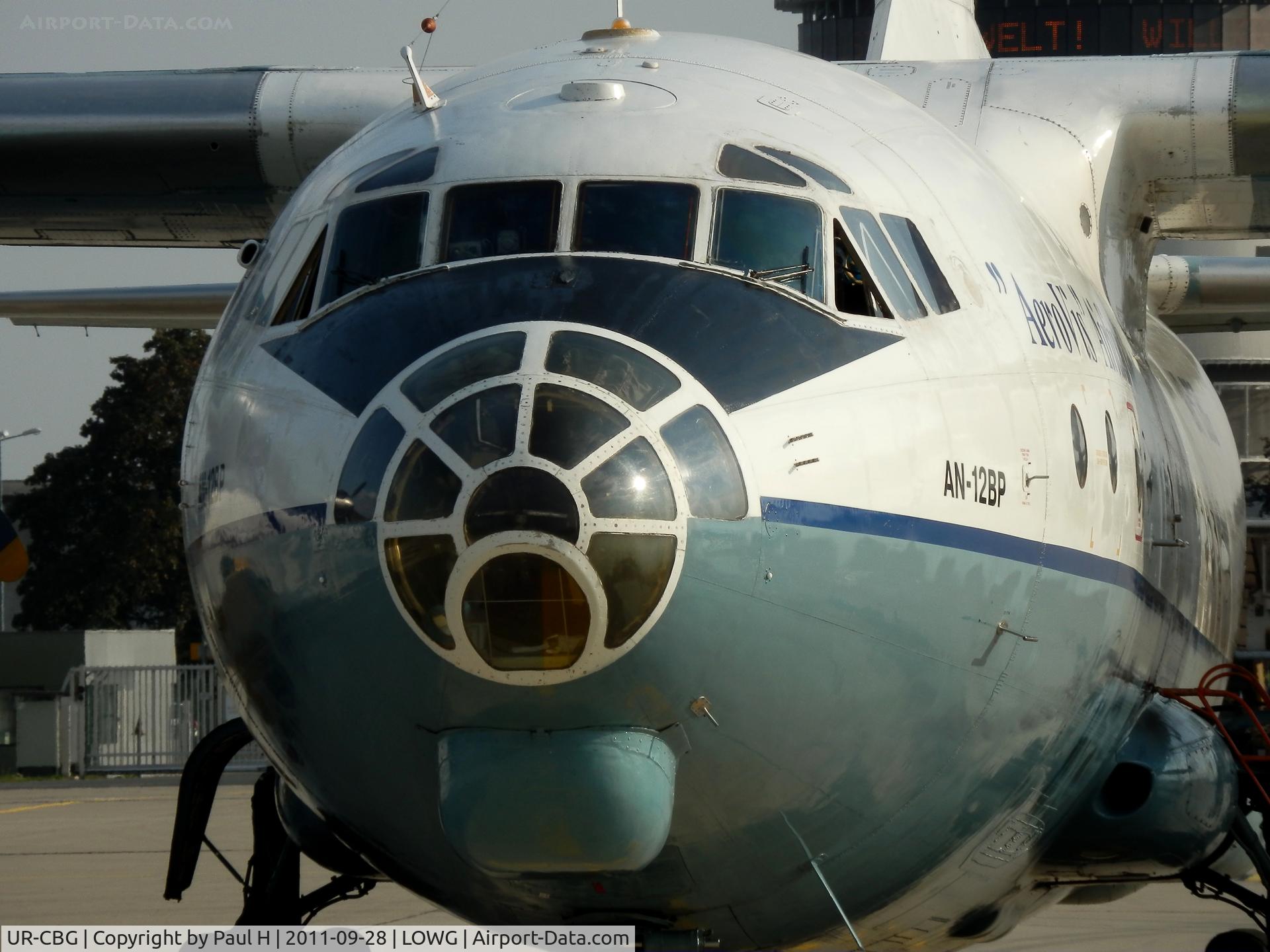 UR-CBG, 1966 Antonov An-12BK C/N 6343705, An-12BP, AeroVis
