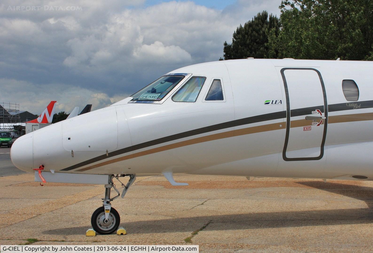 G-CIEL, 2002 Cessna 560XL Citation Excel C/N 560-5247, One of my favourite noses!