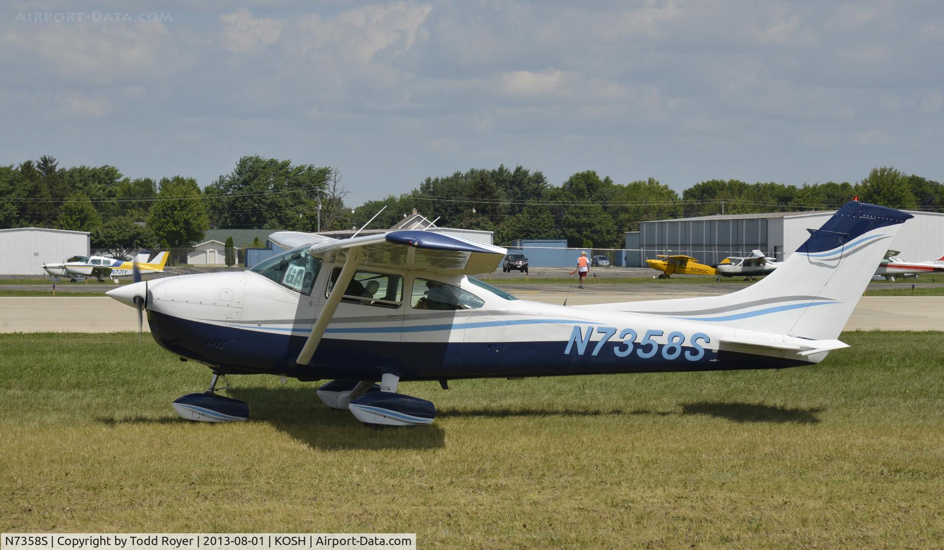 N7358S, 1976 Cessna 182P Skylane C/N 18265149, Airventure 2013