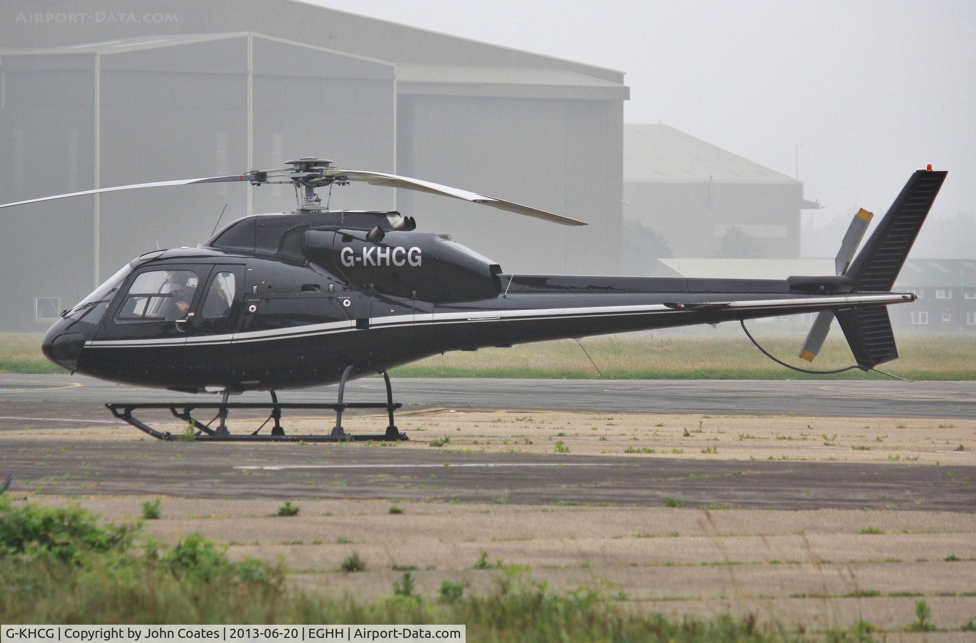 G-KHCG, 1982 Aerospatiale AS-355F-2 Ecureuil 2 C/N 5193, Visiting Bth Helis