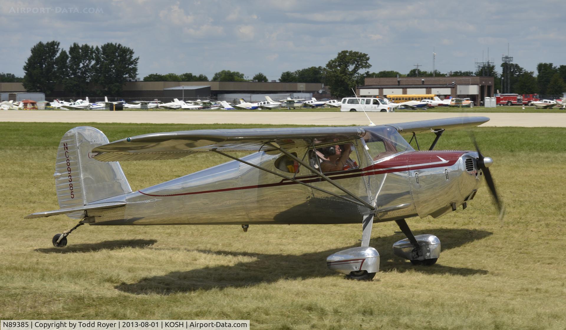 N89385, 1946 Cessna 140 C/N 8417, Airventure 2013