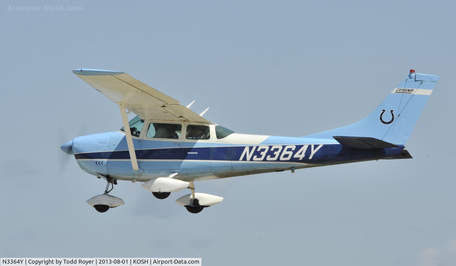 N3364Y, 1962 Cessna 182E Skylane C/N 18254364, Airventure 2013