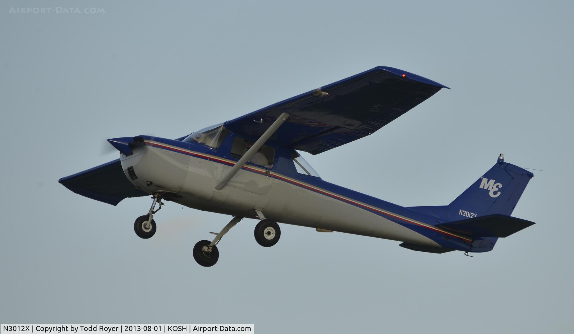N3012X, 1966 Cessna 150F C/N 15064412, Airventure 2013