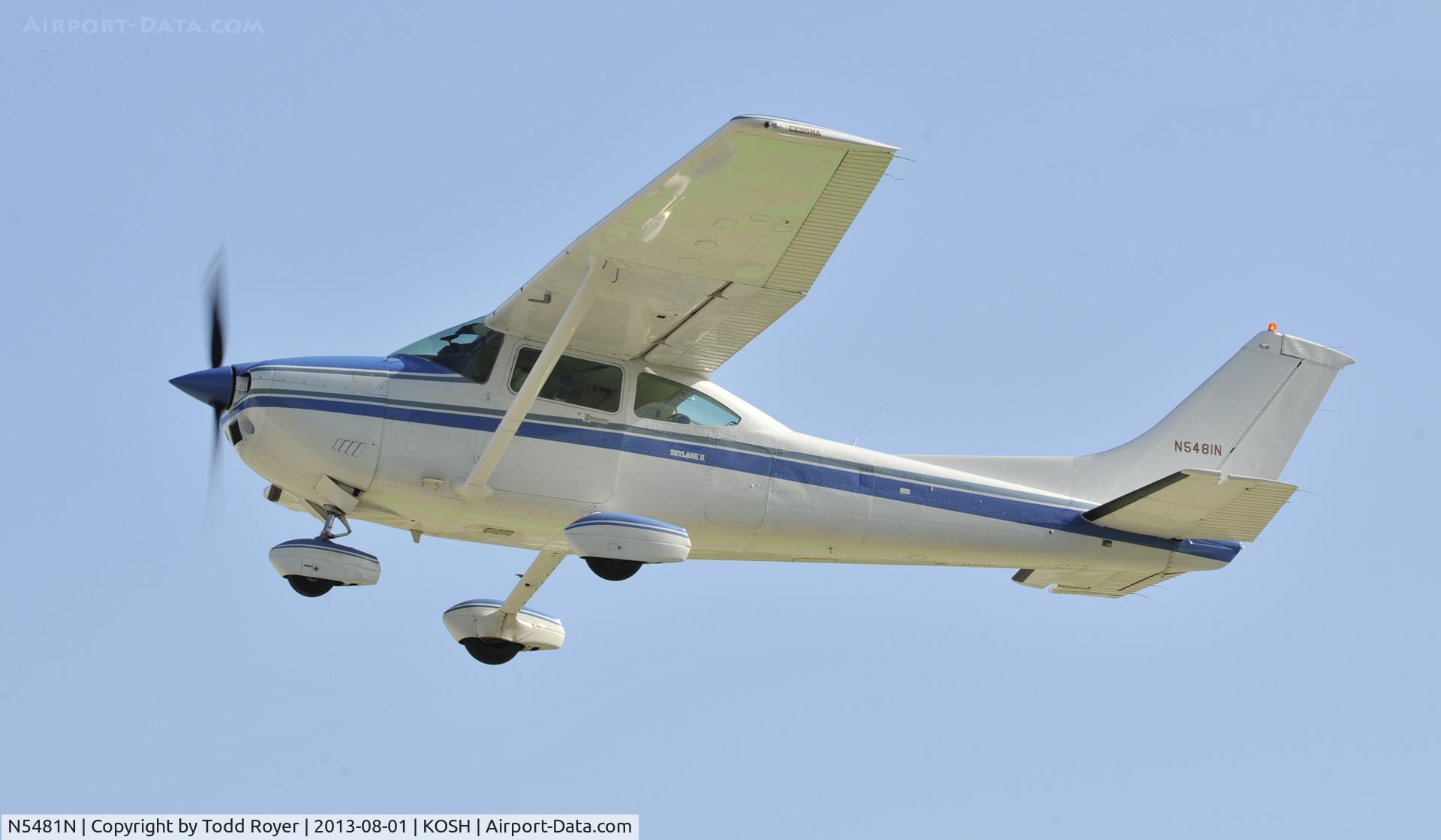 N5481N, 1981 Cessna 182R Skylane C/N 18267750, Airventure 2013