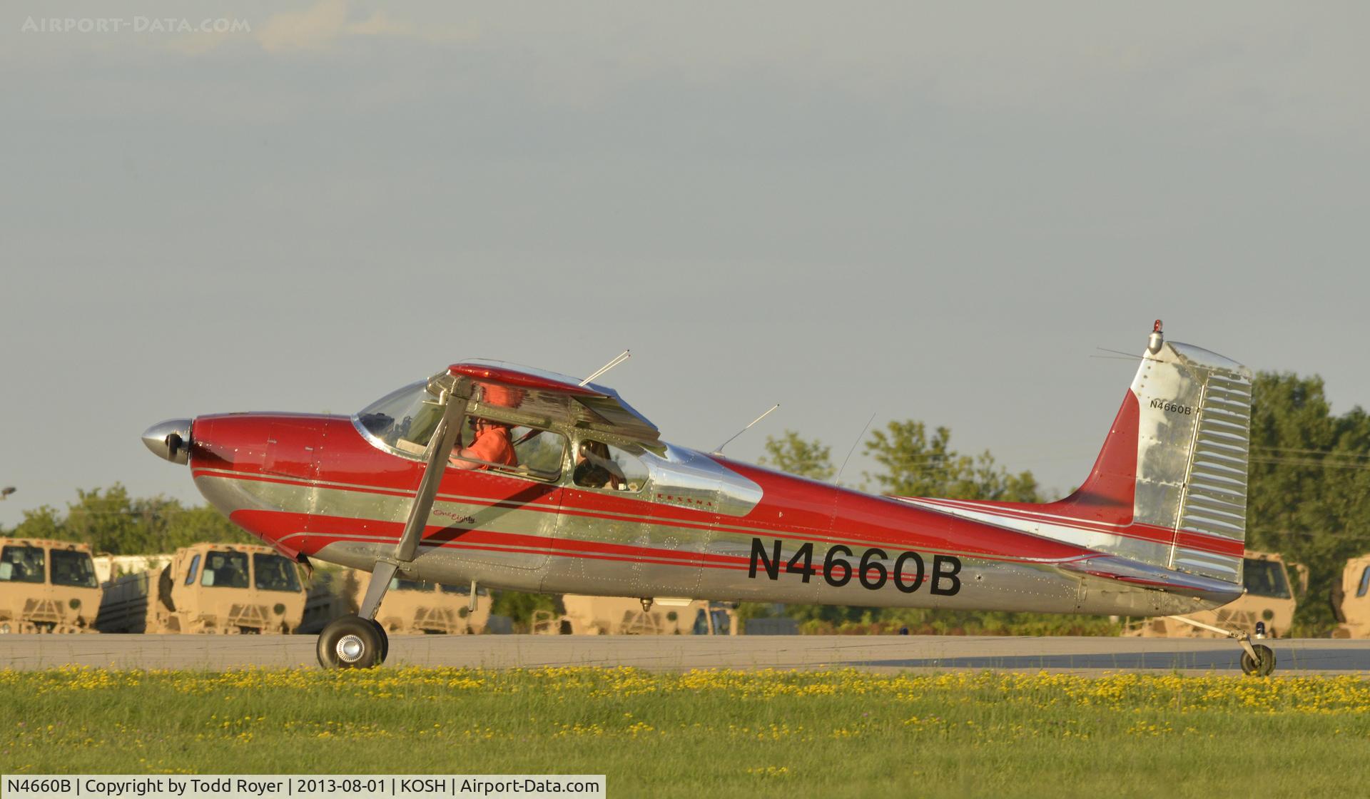 N4660B, 1955 Cessna 180 C/N 31558, Airventure 2013