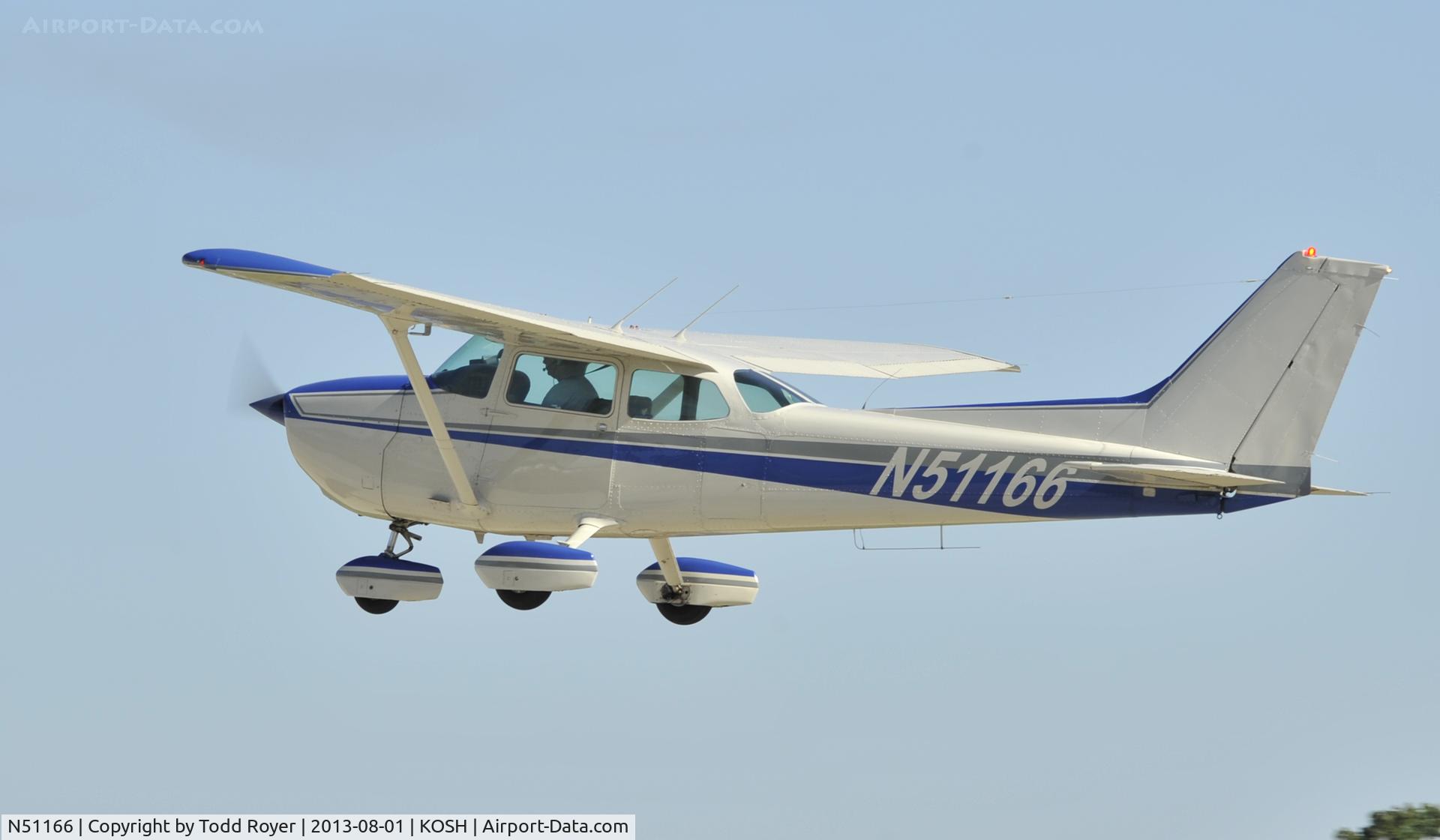 N51166, 1980 Cessna 172P C/N 17274272, Airventure 2013