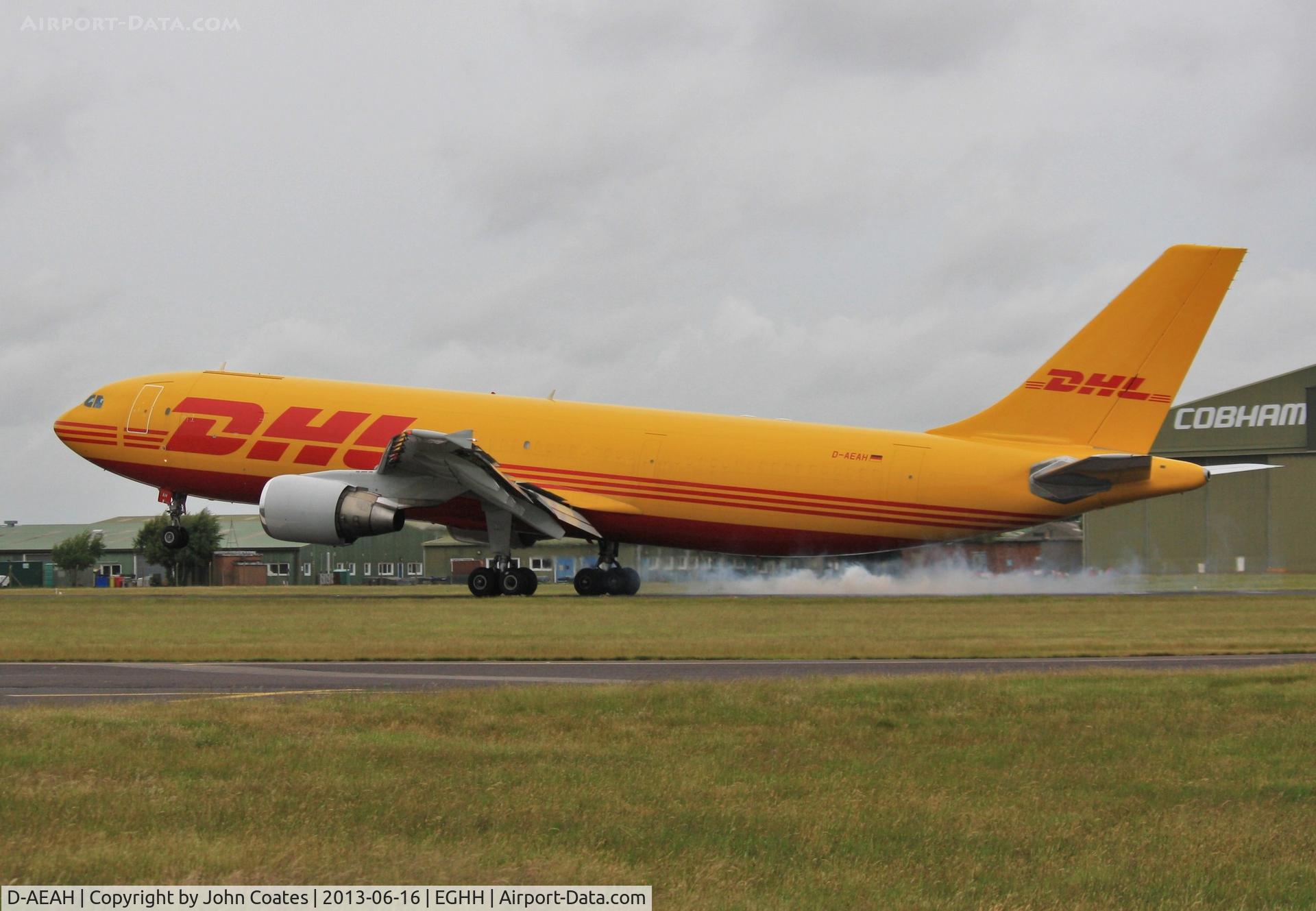 D-AEAH, 1998 Airbus A300B4-622R(F) C/N 783, Touchdown 26
