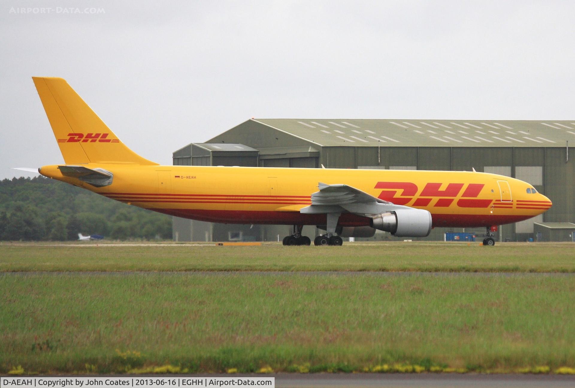 D-AEAH, 1998 Airbus A300B4-622R(F) C/N 783, Backtrackng to park up