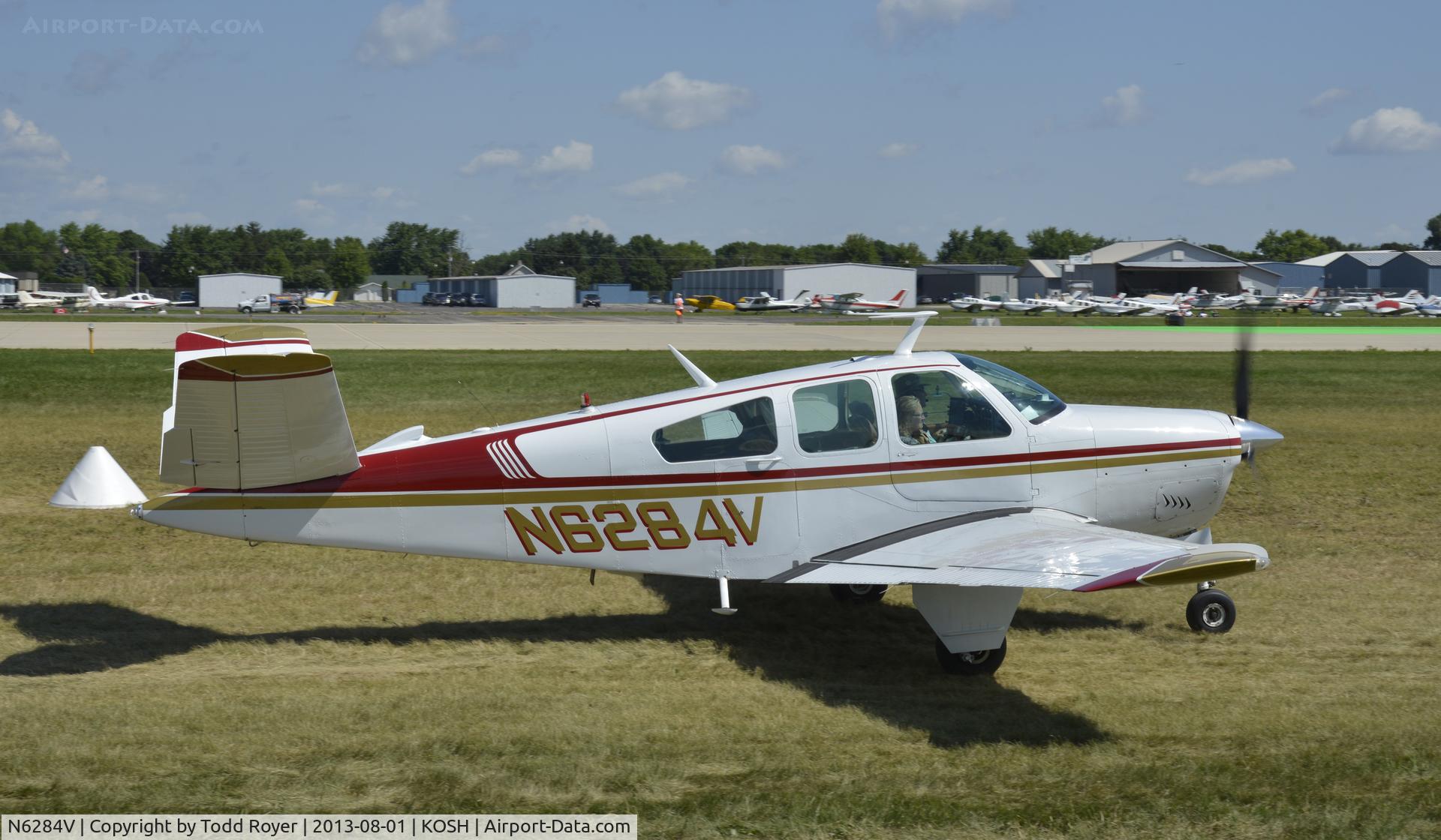 N6284V, 1967 Beech V35A Bonanza C/N D-8605, Airventure 2013