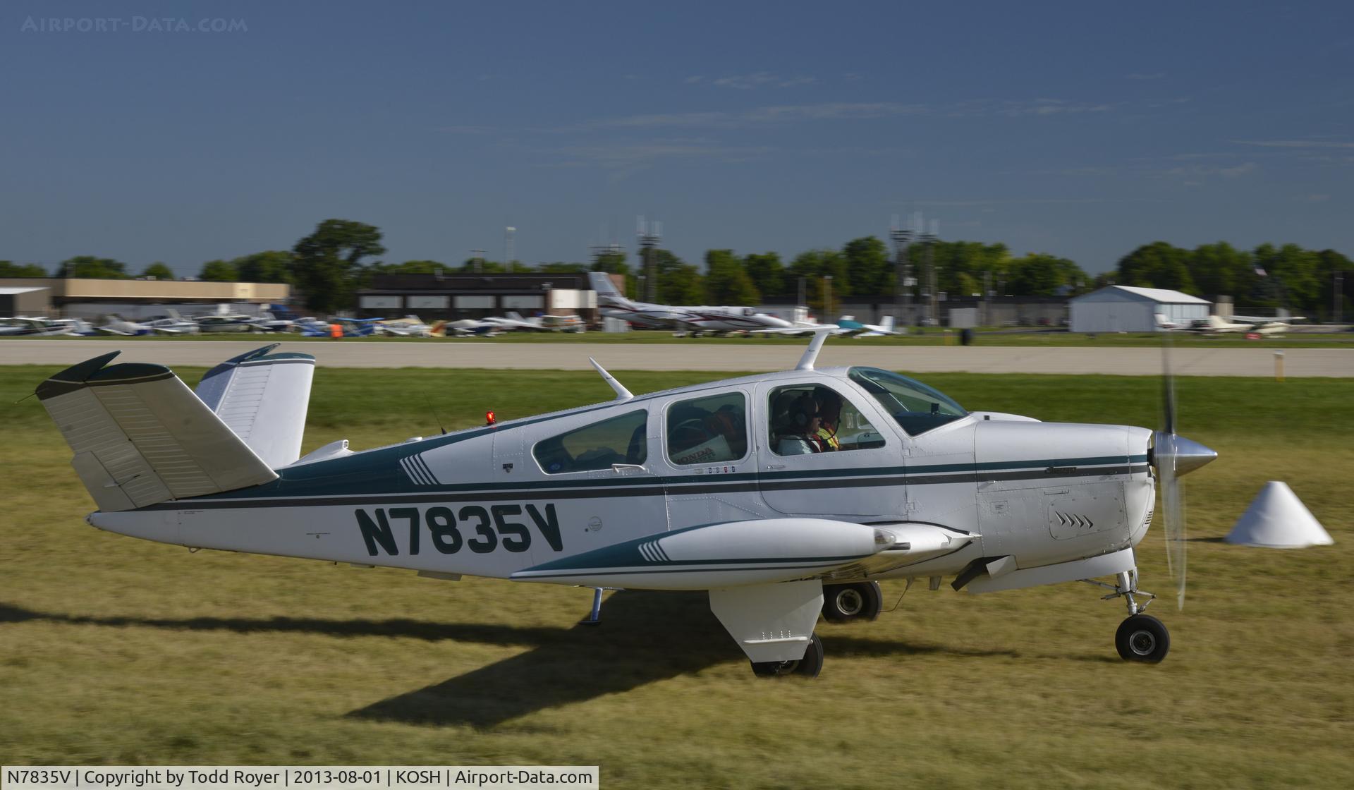 N7835V, 1978 Beech V35B Bonanza C/N D-10155, Airventure 2013