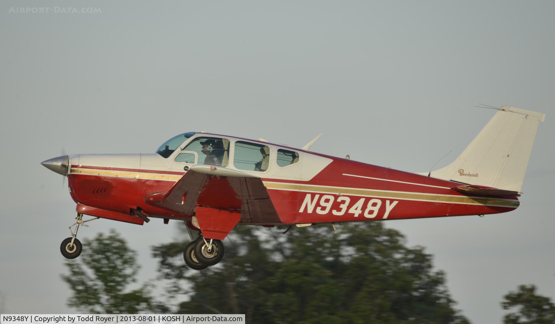 N9348Y, 1960 Beech 35-A33 Debonair C/N CD-256, Airventure 2013