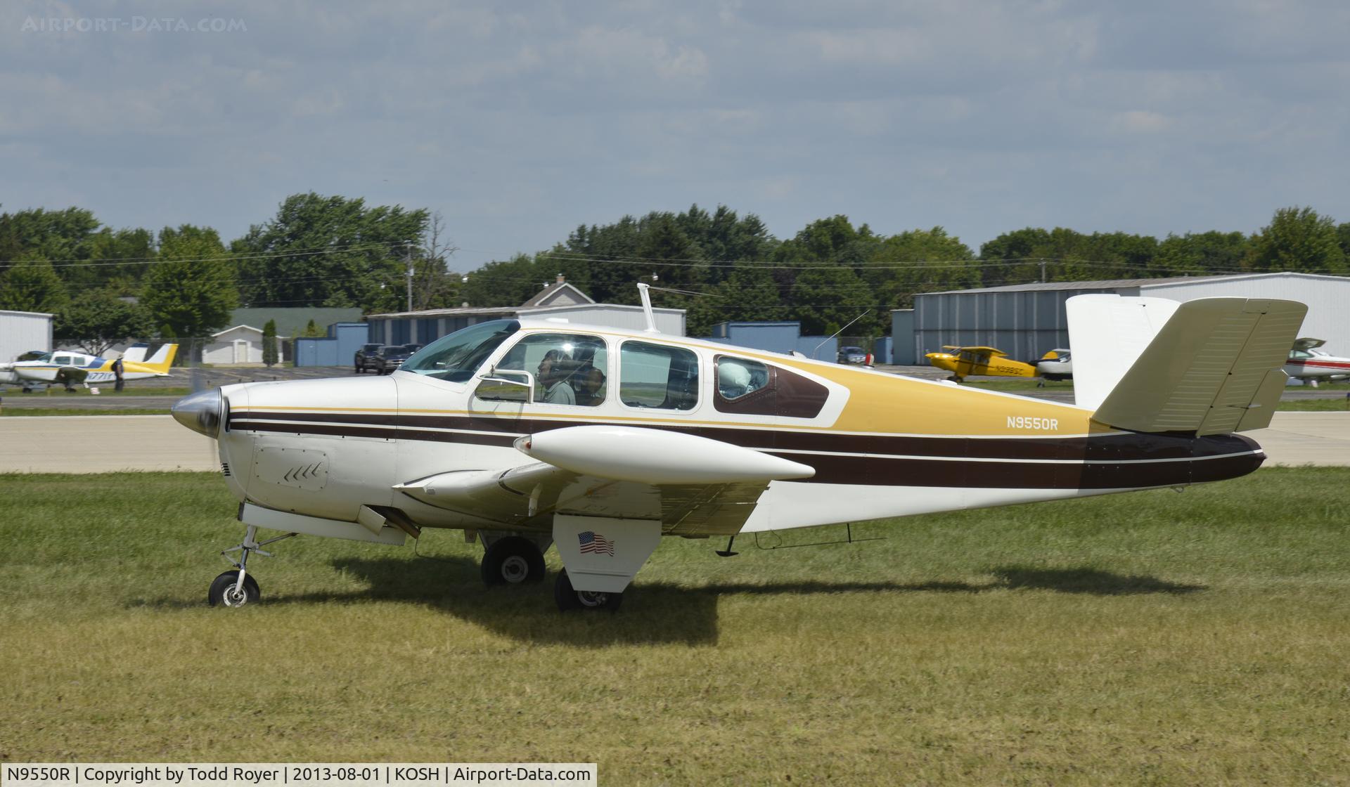 N9550R, 1959 Beech K35 Bonanza C/N D-6108, Airventure 2013