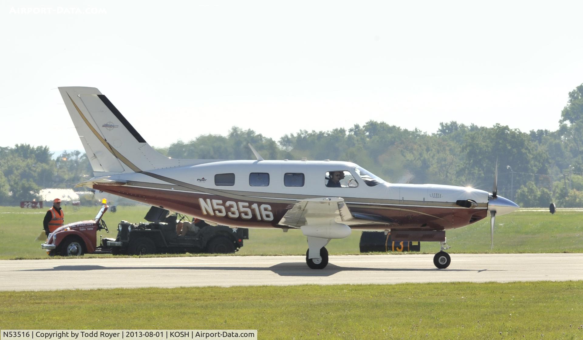 N53516, 2002 Piper PA-46-500TP Malibu Meridian C/N 4697132, Airventure 2013