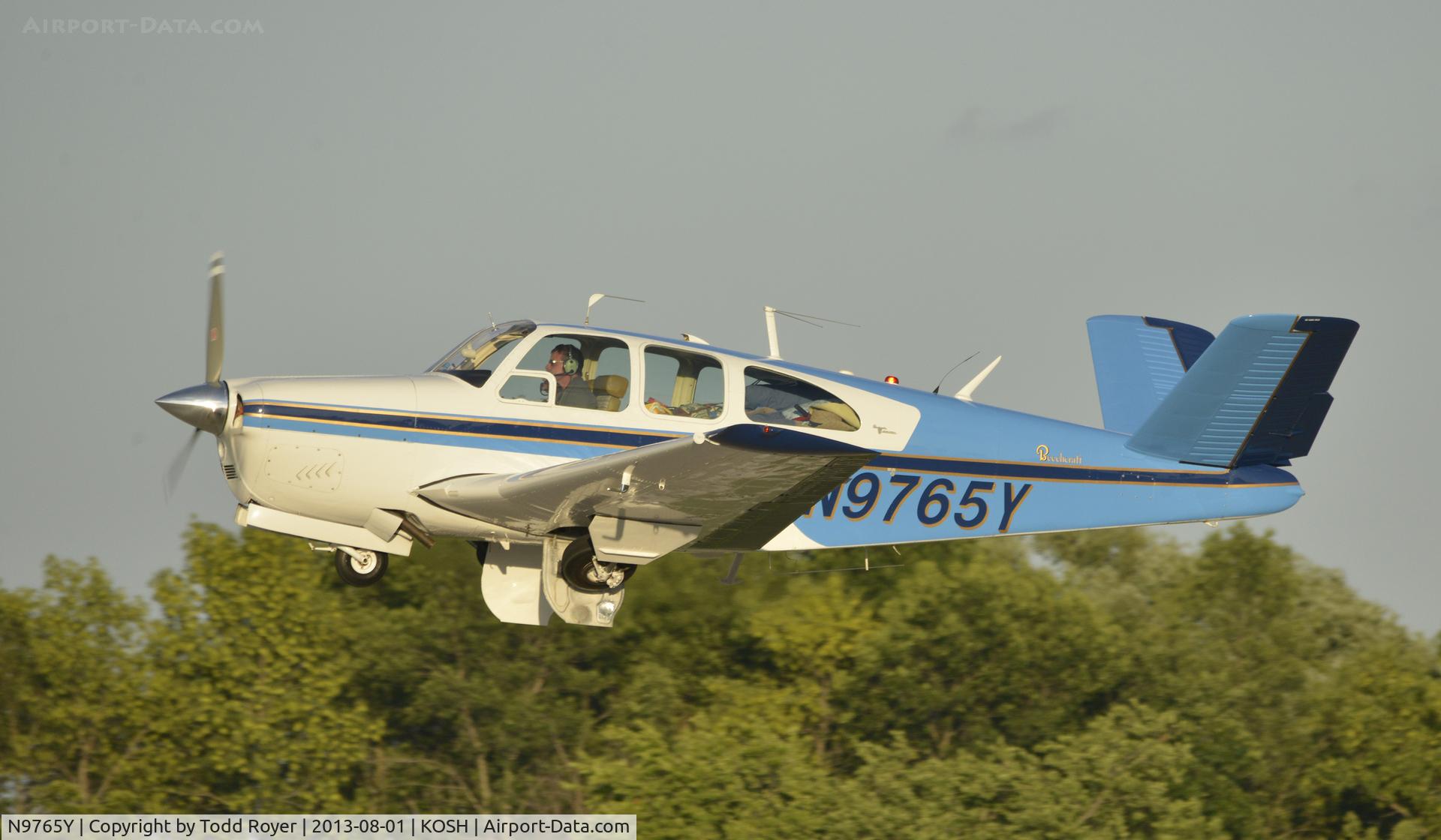 N9765Y, 1963 Beech P35 Bonanza C/N D-7151, Airventure 2013