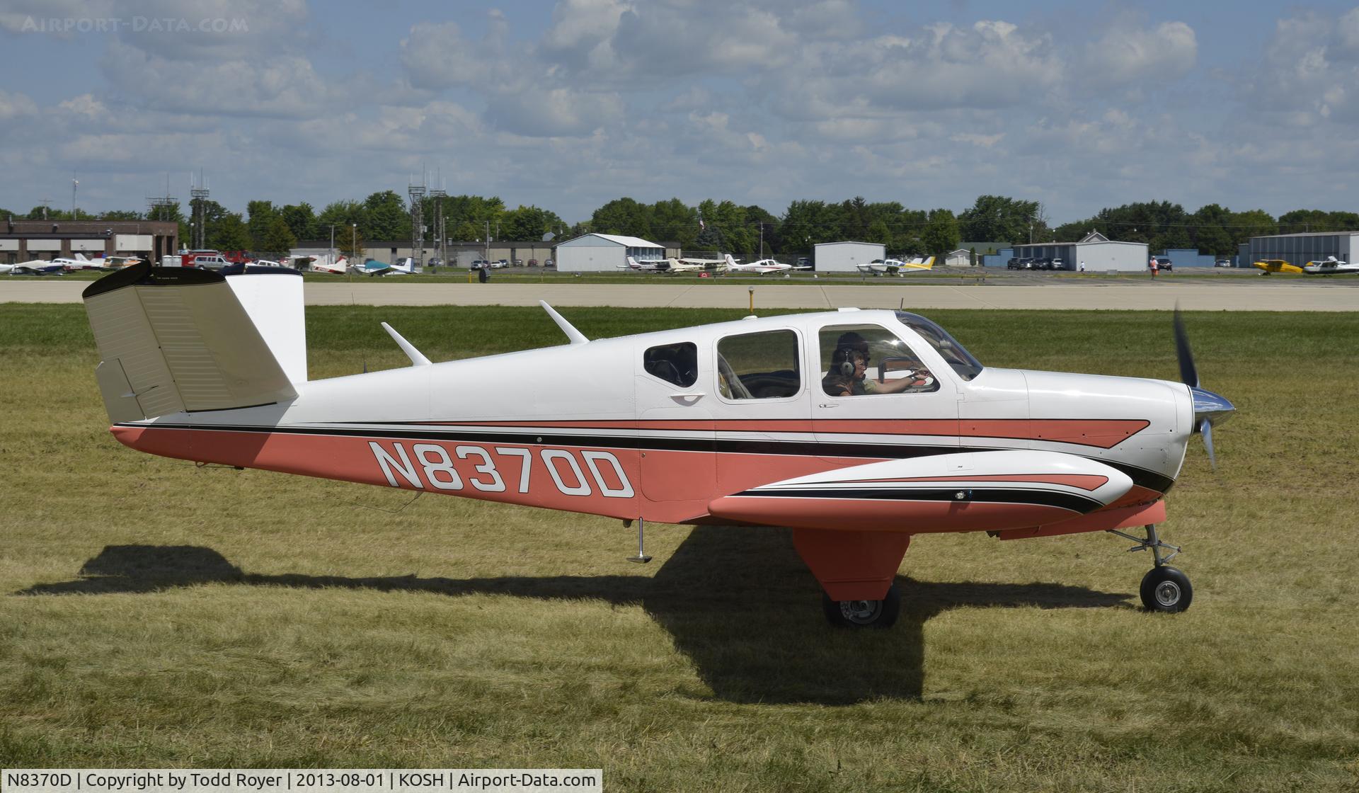 N8370D, 1958 Beech J35 Bonanza C/N D-5463, Airventure 2013