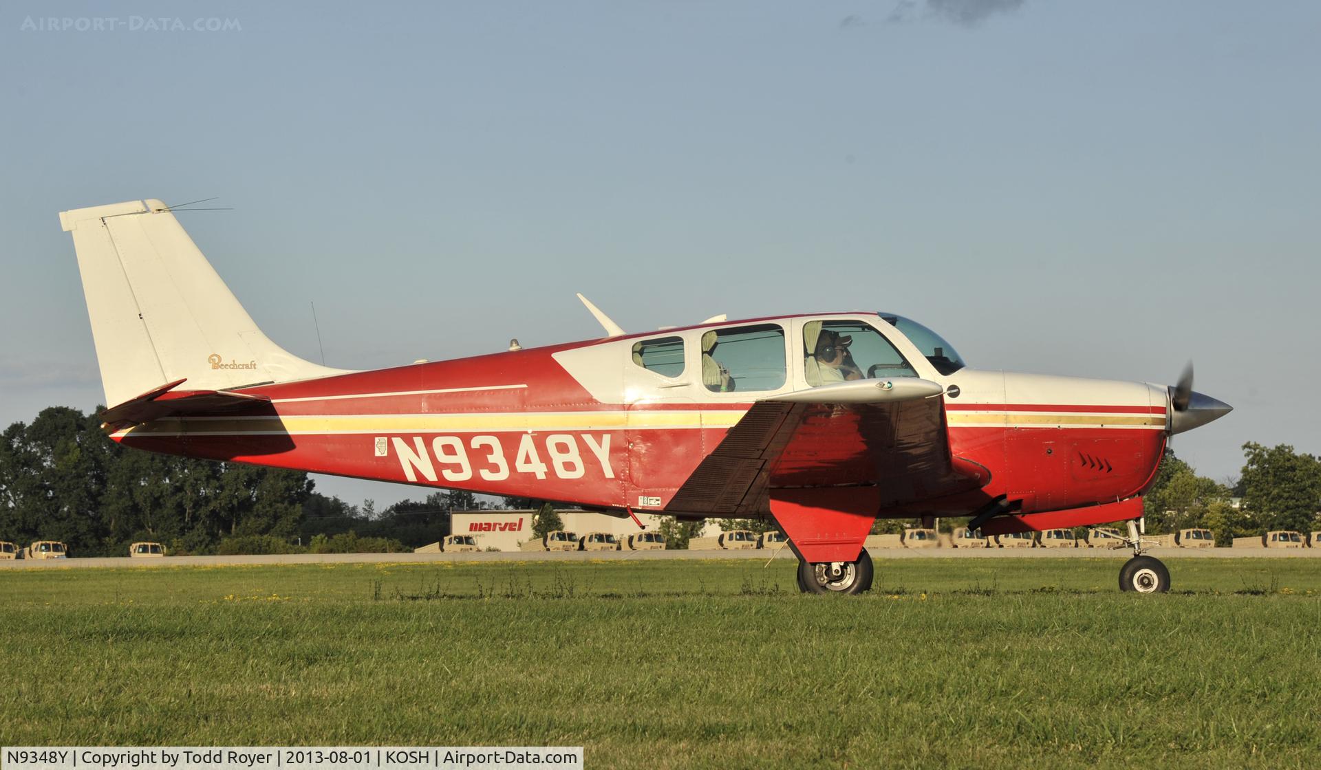 N9348Y, 1960 Beech 35-A33 Debonair C/N CD-256, Airventure 2013