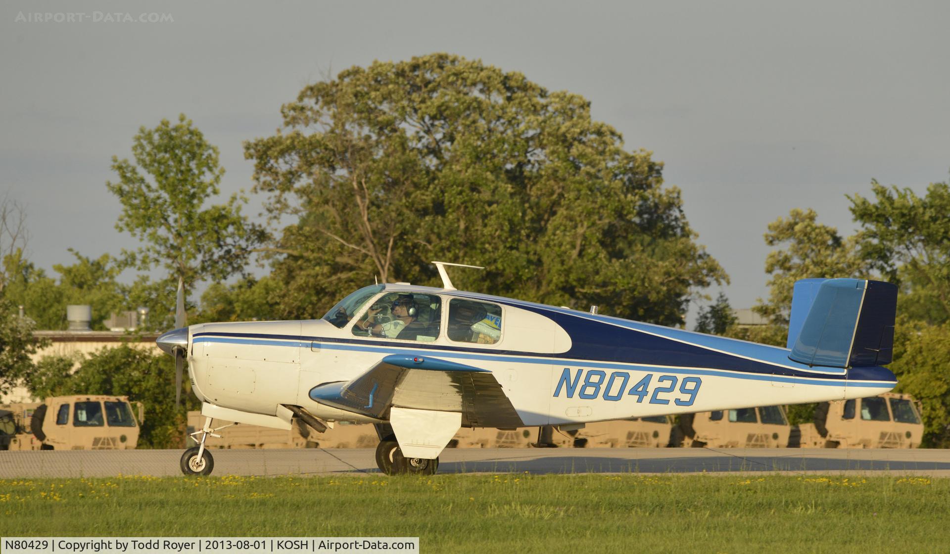 N80429, 1947 Beech 35 Bonanza C/N D29, Airventure 2013