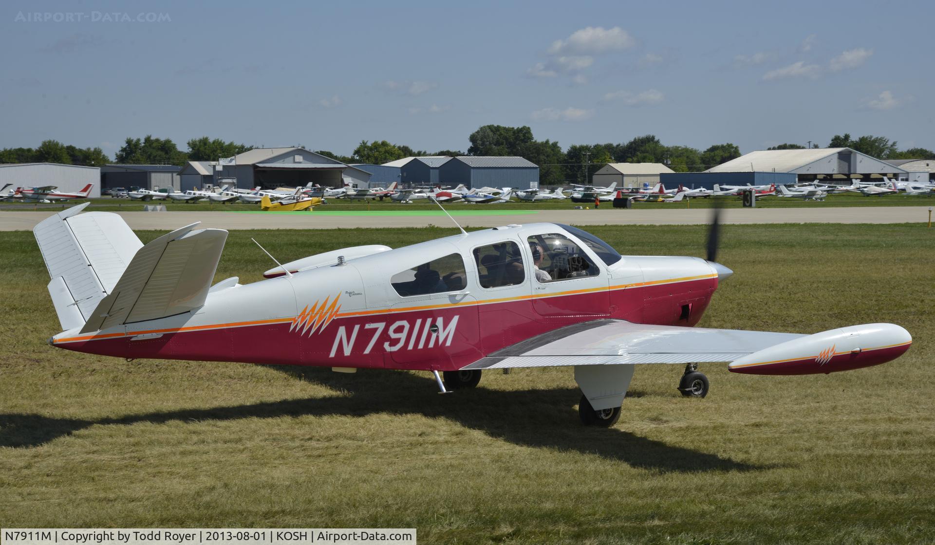 N7911M, 1966 Beech V35 Bonanza C/N D-8225, Airventure 2013