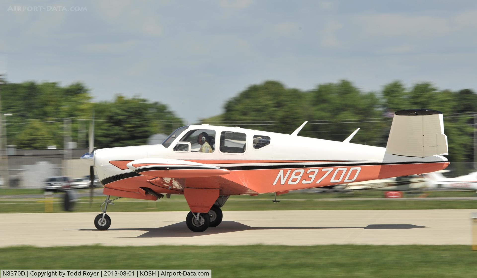 N8370D, 1958 Beech J35 Bonanza C/N D-5463, Airventure 2013