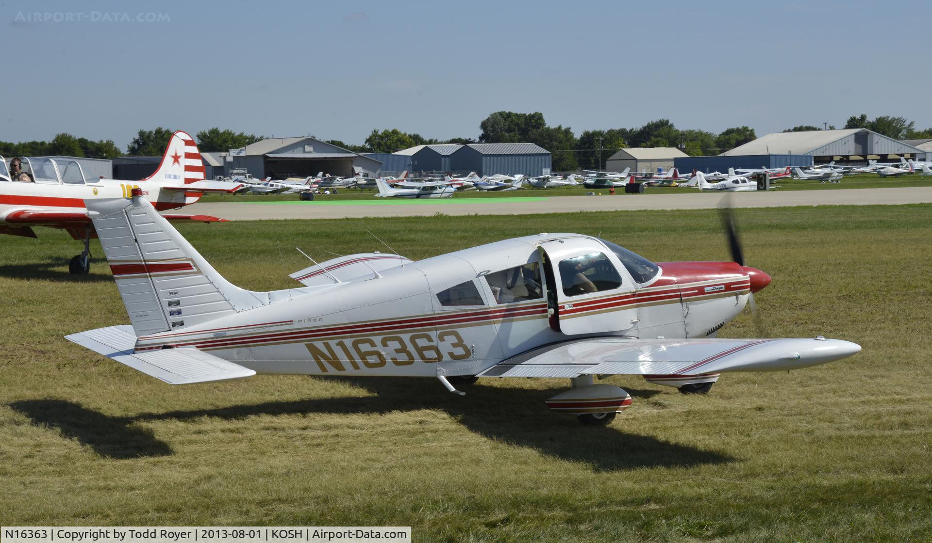 N16363, 1973 Piper PA-28-235 Cherokee Charger C/N 28-7310090, Airventure 2013