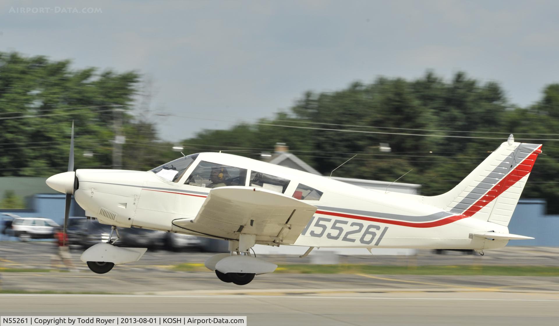 N55261, 1973 Piper PA-28-180 C/N 28-7305344, Airventure 2013