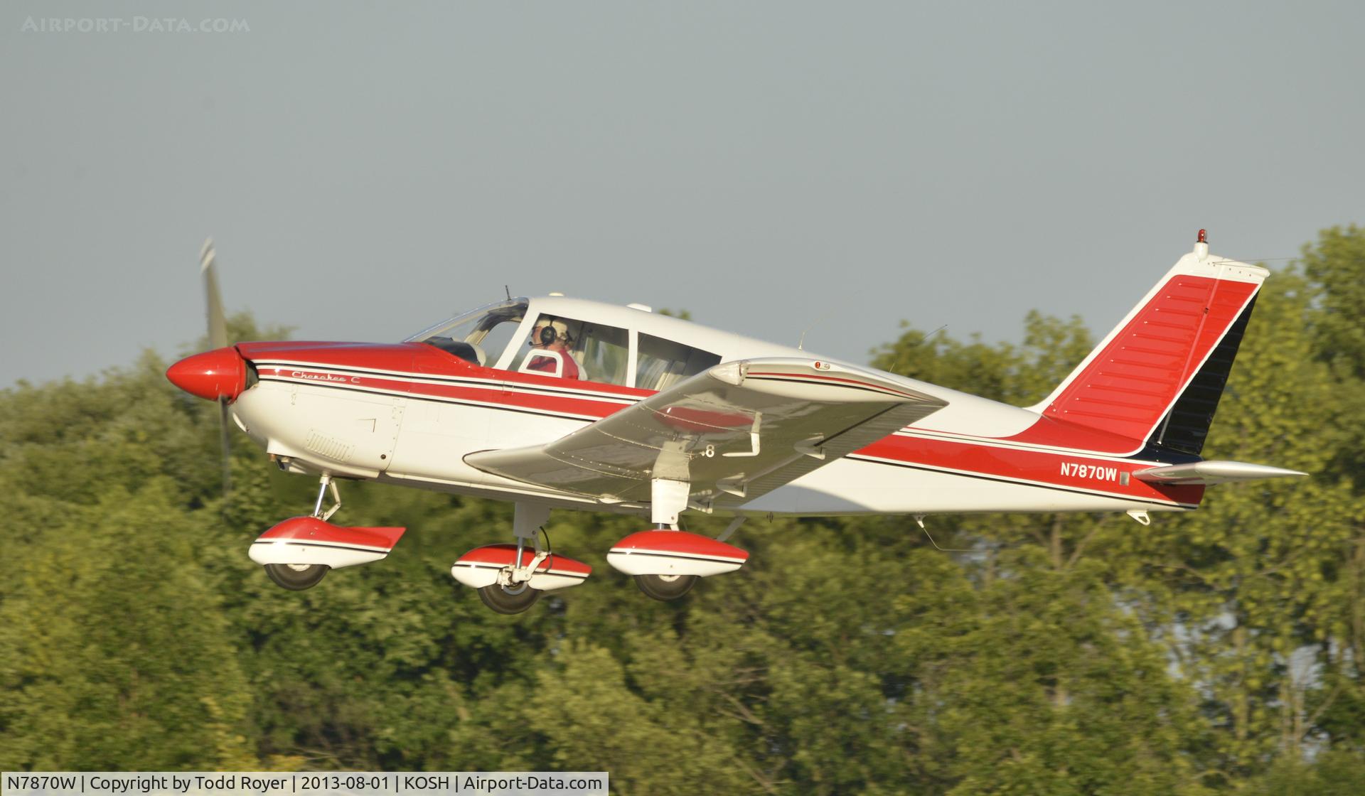 N7870W, 1964 Piper PA-28-180 C/N 28-1892, Airventure 2013