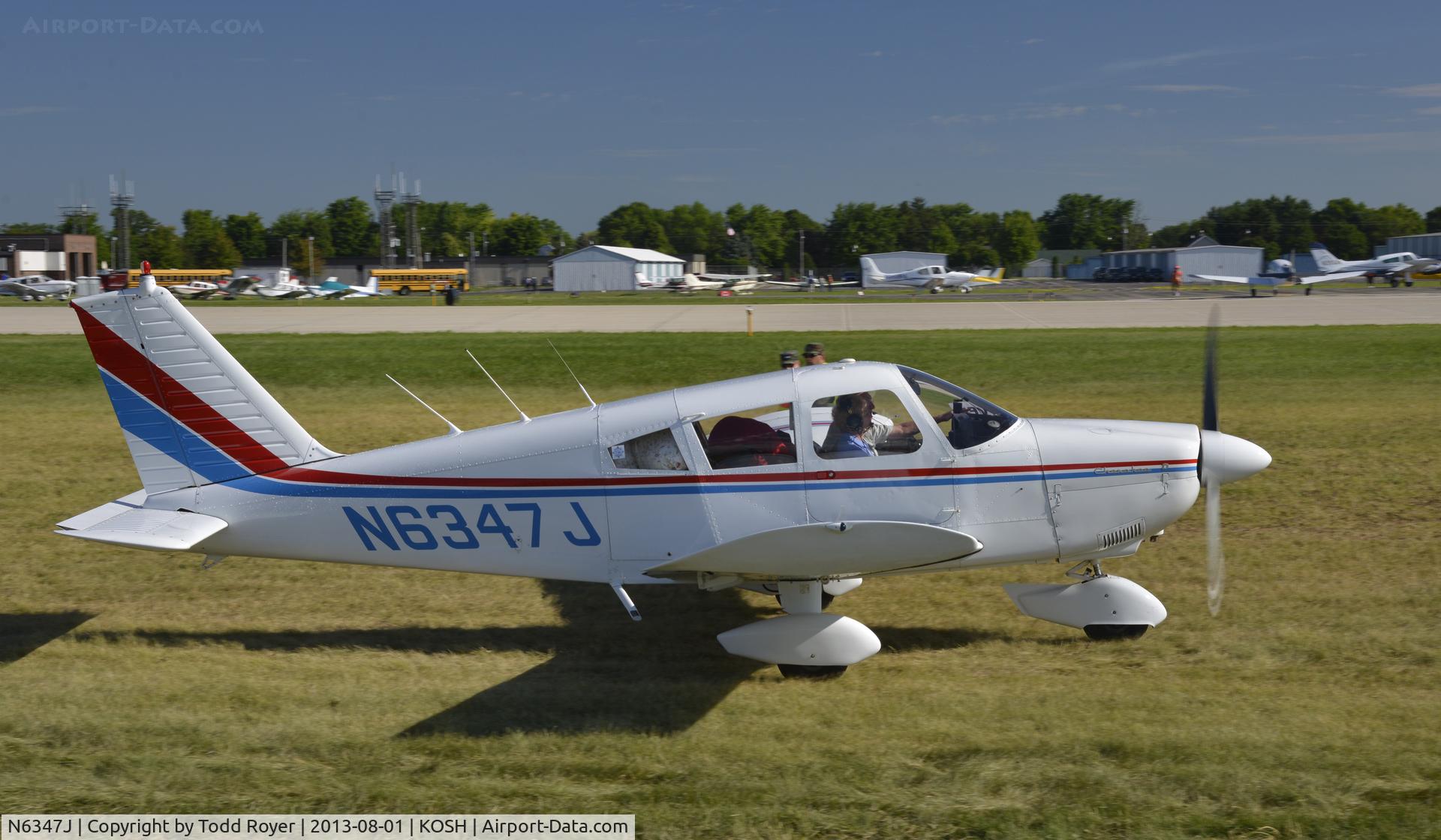 N6347J, 1968 Piper PA-28-180 C/N 28-4756, Airventure 2013